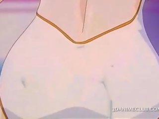 3d hentai meisje video's haar first-rate lichaam in zwemmen pak