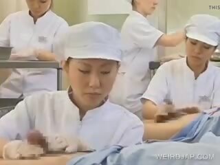 Ιαπωνικό νοσοκόμα εργαζόμενος μαλλιαρό πέος, ελεύθερα σεξ βίντεο b9