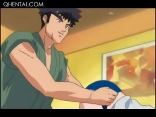 Naked Hentai young teenager Jumping hot to trot putz And Hitting Hard Balls